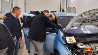 renault zoe - weryfikacja uszkodzeń